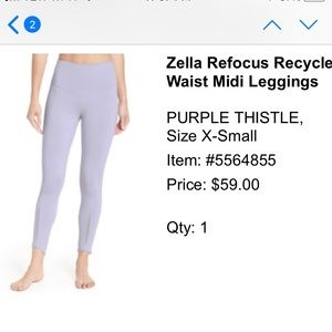 Zella leggings